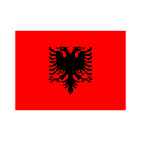 Albania Decal, DECALBA34