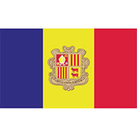 Andorra Decal, DECANDO34
