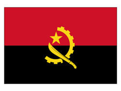Angola Decal,  DECANGO34