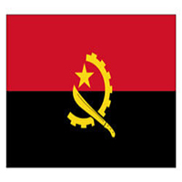 Angola Decal,  DECANGO34