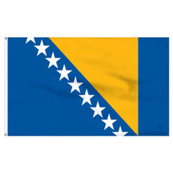 Bosnia & Herzegovina Decal, DECBOSN34