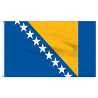 Bosnia & Herzegovina Decal, DECBOSN34