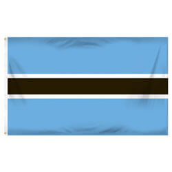 Botswana Decal, DECBOTS34