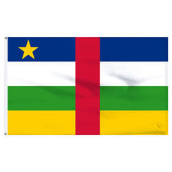 Central African Republic Decal, DECCENT34