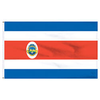 Costa Rica Government Decal, DECCOST34G