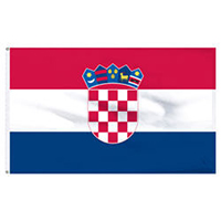 Croatia Decal, DECCROA34