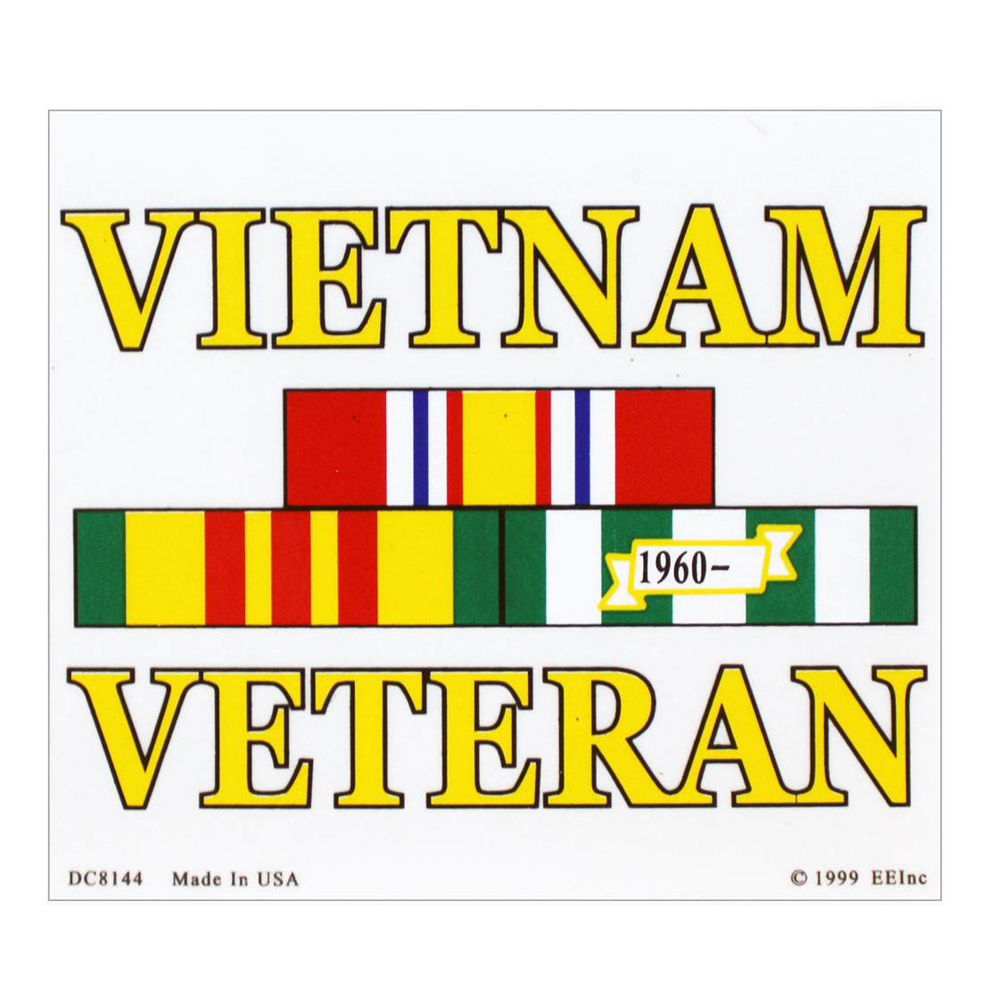 Download Vietnam Veteran Ribbon Sticker