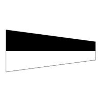 Numeral 6, International Code Signal Decal, DECNCODE62716