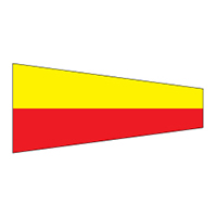 Numeral 7, International Code Signal Decal, DECNCODE72716