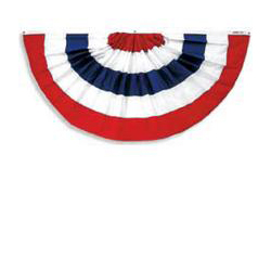 Red White and Blue Stripes Full Fan, DFFAN48NSC