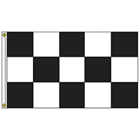 End of Race Checkered Flag (2 ft. x 3 ft.), DFLAG23CHEC