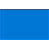 Color Flag with Pole Hem: French Blue