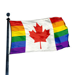 Canada Pride Flag,DFLAG35LGBTQCA