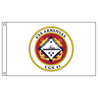 USS Arkansas CGN 41 Flag, DFLAG35USSARK