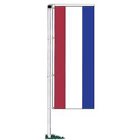Triple Stripe Rotator Drape Banner,DFLAGNY138E