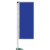 Blue Rotator Drape Banner,DFLAGNY138I