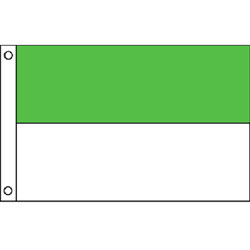 Double Stripe Flag: Mint Green/White, FBPP0000010245