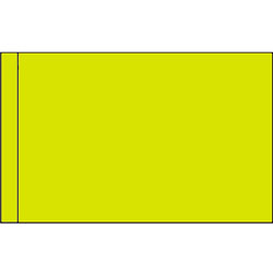 Color Flag with Pole Hem: Lime, FBPP0000010011