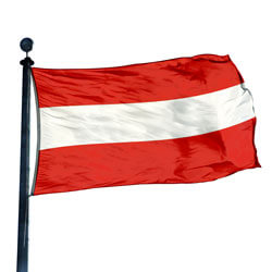 Triple Stripe Flag: Red/ White/ Red | FlagandBanner.com