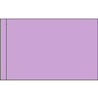 Color Flag with Pole Hem: Mauve