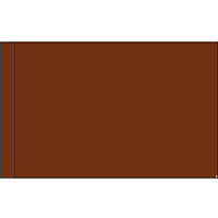 Color Flag with Pole Hem: Sandalwood