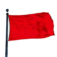 Color Flag: Old Glory Red