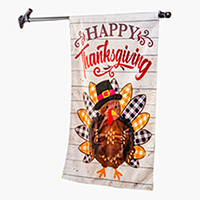 Pilgrim Turkey Burlap House Flag (28 in. x 44 in.), EE13B10468H