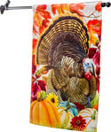 November Turkey Suede House Flag (29 in. x 43 in.), EE13S10438H