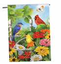 Jewels of Summer Suede House Flag (29 in. x 43 in.), EE13S9758H