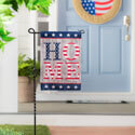 Stacked Home Burlap Garden Flag (12-1/2 in. x 18 in.), EE14B10384G