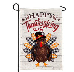 Pilgrim Turkey Burlap Garden Flag (12-1/2 in. x 18 in.), EE14B10468G