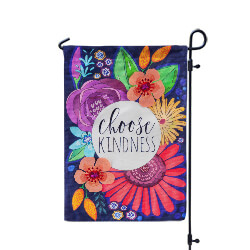 Choose Kindness Burlap Garden Flag (12-1/2 in. x 18 in.), EE14B10749G