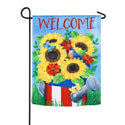 Stars and Stripes Watering Can Textured Suede Garden Flag (12-1/2 in. x 18 in.), EE14ES10382G