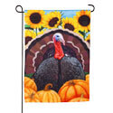 Sunflower Turkey Textured Suede Garden Flag EE14ES9906G