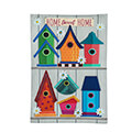 Ornate Birdhouses Linen Garden Flag (12-1/2 in. x 18 in.); EE14L10349G