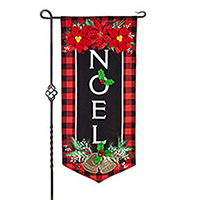 Christmas Joy Extended Length Garden Banner (12-1/2 in. x 28 in.)