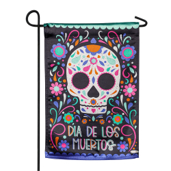 Day of the Dead Lustre Garden Banner, EE14LU10998G
