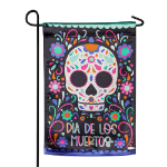 Day of the Dead Lustre Garden Banner, EE14LU10998G