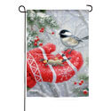 Winter Encounter Suede House Flag (28 in. x 44 in.), EE13S10066H