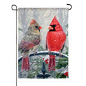 Winter Peace Suede Garden Flag (12-1/2 in. x 18 in.), EE14S10067G