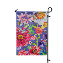 English Garden Florals Garden Suede Flag, EE14S10900G