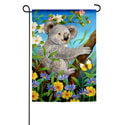Sweet Koala Suede Garden Flag EE14S9617G