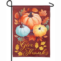 Crafted Harvest Suede Garden Flag (12-1/2 in x 18 in.), EE14S9914BLG