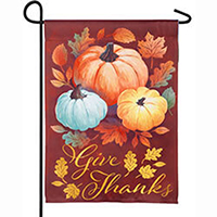 Crafted Harvest Suede Garden Flag (12-1/2 in x 18 in.), EE14S9914BLG
