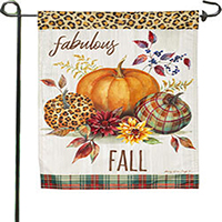 Fabulous Fall Garden Flag (12-1/2 in. x 18 in.), EE14T10443G