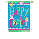 Happy Easter Applique House Flag (28 in. x 44 in.), EE159117H