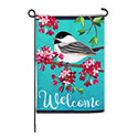 Spring Chickadee Applique Garden Flag (12-1/2 in. x 18 in.), EE169235G