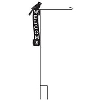 Cardinal Welcome Garden Flag Stand EE20156