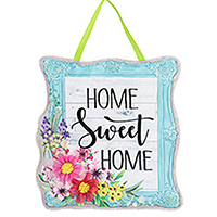 Home Sweet Home Frame Door Hanger, EE2DHB1832
