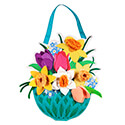 Spring Floral Basket Door Hanger, EE2DHB2223